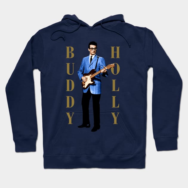 Buddy Holly Hoodie by PLAYDIGITAL2020